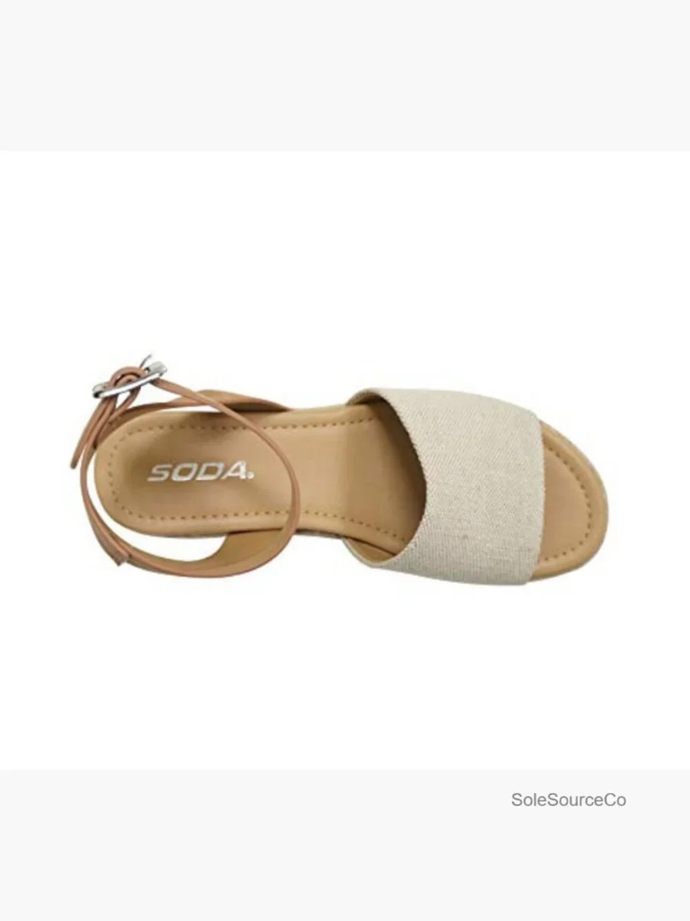 Open Toe Espadrille Wedge Sandals Ankle Strap Platform Flatform Casual